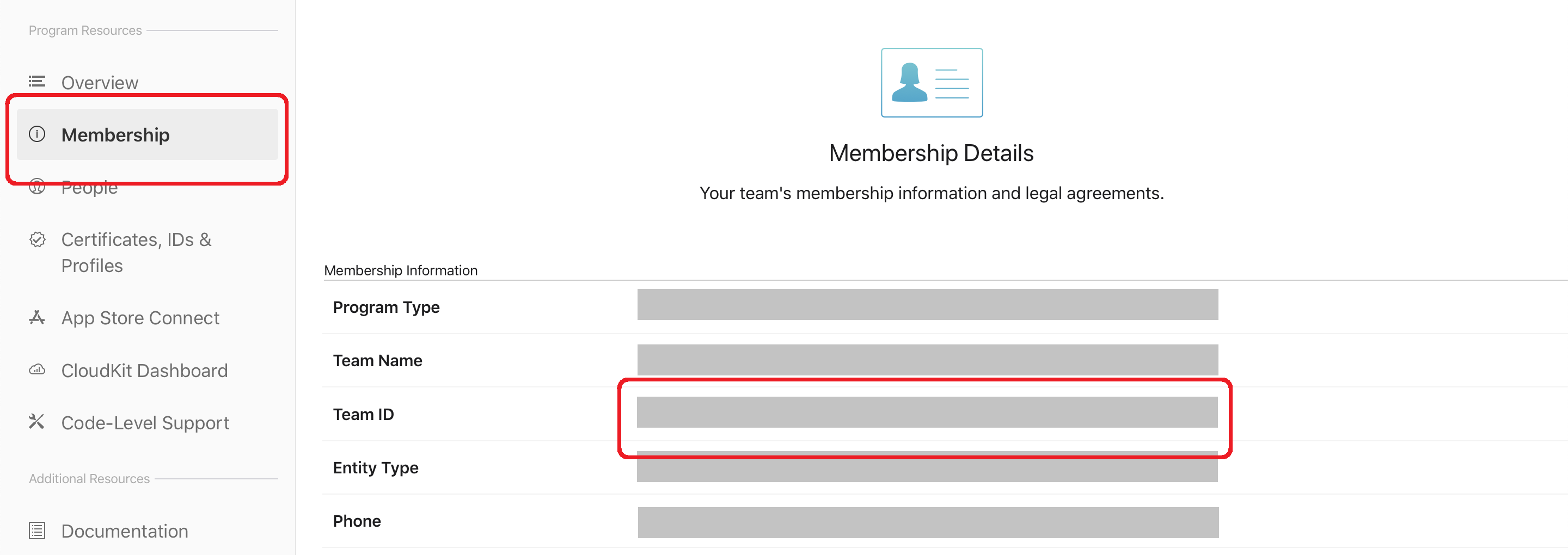 Apple Developer Program Membership Details